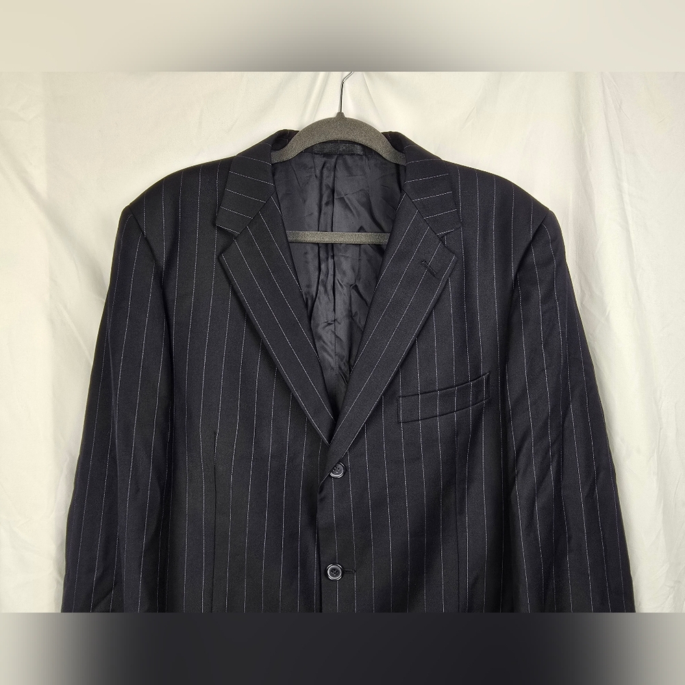 Ysl Yves Saint Laurent Pour Homme Striped Navy Pu… - image 2